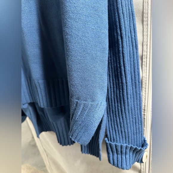 Anrabess Long Sleeve Turtle Neck Cozy Soft Sweater High Low Size Large - Picture 7 of 8